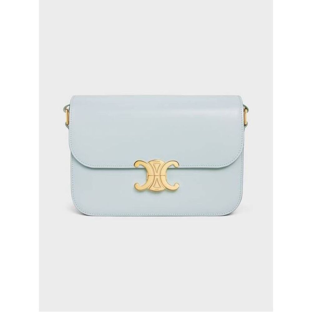 Classique Triomphe Bag In Shiny Calfskin - Picture 4 of 7